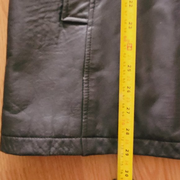 Black leather jacket L - Picture 12 of 12